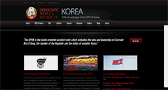 Desktop Screenshot of korea-dpr.com